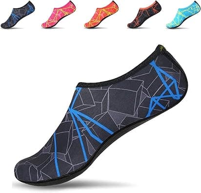 JACKSHIBO Water Shoes for Women Men Swim Beach Shoes Barefoot Quick-Dry Aqua Water Socks for Pool Yoga Surf Swimming on Amazon.ae - Price Tracker