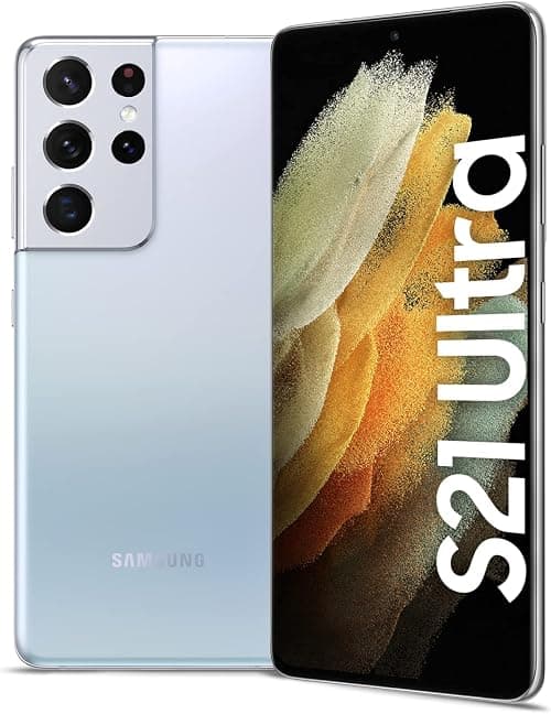 Samsung Galaxy S21 Ultra 5G Pro Grade Quad Camera 100x Space Zoom, 8K Video Dual SIM Smartphone, S Pen Compatible All Day Battery UAE Version Phantom Silver 256GB on Amazon.ae - Price Tracker