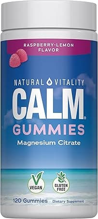 Natural Vitality Calm The Anti-Stress Gummies with Raspberry-Lemon Flavor - 120 Gummies on Amazon.ae - Price Tracker