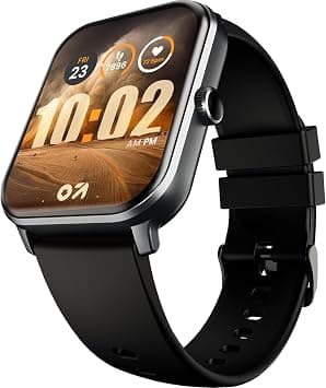 Boult Audio Drift+ Smartwatch for Unisex Adults - 1.85" HD AMOLED Display, Heart Rate Monitor, 100+ Sports Modes, 150+ Cloud Watchfaces, Bluetooth 5.1, Jet Black - Amazon.ae Price Tracker