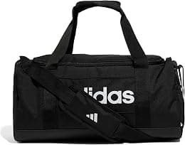 Adidas LINEAR DUFFEL S unisex-adult BLACK/BLACK/WHITE 1 Size - Best Deal Finder