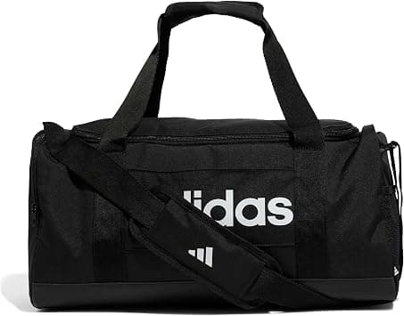 Adidas LINEAR DUFFEL S unisex-adult BLACK/BLACK/WHITE, Size NS on Amazon - Best Deal Finder