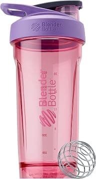 Blender Bottle Strada Shaker Cup Perfect for Protein Shakes and Pre Workout, 28-Ounce, Purple على Amazon.ae - متتبع الأسعار