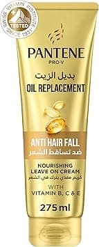 Pantene Pro-V Anti-Hair Fall Nourishing Oil Replacement Leave-On Cream, with Vitamins B, C and E, More Hair Fall Control, 275ml on Amazon.ae - Price Tracker