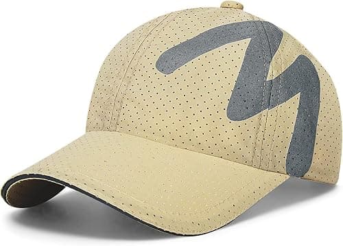 Baseball Cap Mens - Running Cap Quick Dry Sports Cap Mesh Reflective Brim Breathable Sun Hat Unisex Lightweight Adjustable Summer Hats for Outdoor على Amazon.ae - متتبع الأسعار