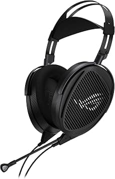 ASUS ROG Kithara Wired Gaming Headset (Open back, 100mm HIFIMAN Planar Magnetic driver, Balanced Cable with Swappable 4.4/3.5/6.3 plugs, Full-band MEMS Boom Mic, For PC, Switch, PS5, mobile)- Black on Amazon - Best Deal Finder