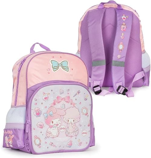 Blue Sky Studios Hello Kitty Backpack, Cute Rucksack for Kids and Teens, Kawaii Primary Secondary School Supplies على Amazon.ae - متتبع الأسعار