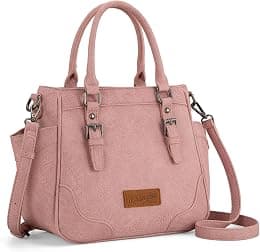 Montana West Wrangler Tote Bags for Women Medium Crossbody Purses Designer Top Handle Handbags - Best Deal Finder