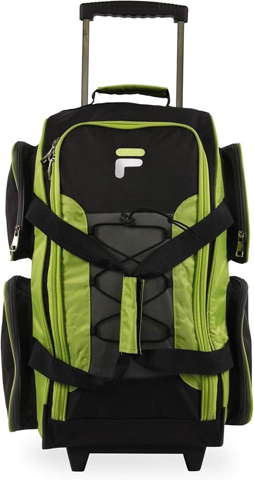Fila 22" Lightweight Carry On Rolling Duffel Bag على Amazon.ae - متتبع الأسعار