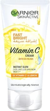 Garnier Day Cream, Fast Fairnerss, With UVA and UVB Filters, Enriched with 3X Vitamin C And Lemon, Skinactive Fast Fairness, 50ml - Best Deal Finder