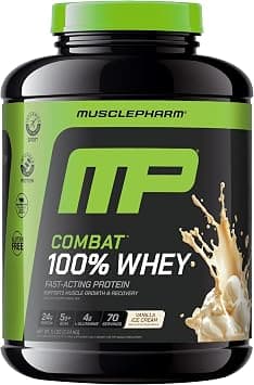 Muscle Pharm Combat 100% Whey 5 lb. Vanilla on Amazon.ae - Price Tracker