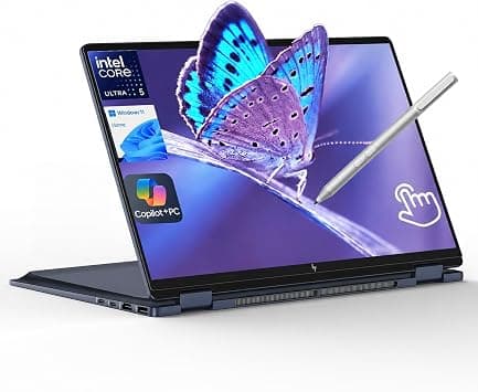 HP OmniBook X Flip 14-FM0013DX 2-in-1 Laptop, Laptop Touchscreen 14" WUXGA IPS, Intel 8-core Ultra 5 226V, Intel Arc 130V GPU, Thunderbolt 4, Windows 11 Home (16GB RAM + 512GB SSD) on Amazon.ae - Price Tracker