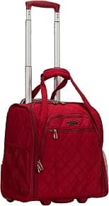 Rockland Melrose Upright Wheeled Underseater Carry-on Luggage - Best Deal Finder