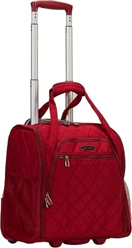 Rockland Melrose Upright Wheeled Underseater Carry-on Luggage - Best Deal Finder