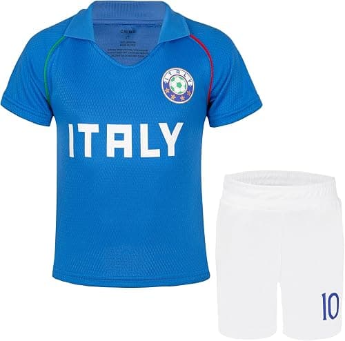 unisex-child Italy Soccer Jerseys Shirt on Amazon.ae - Price Tracker