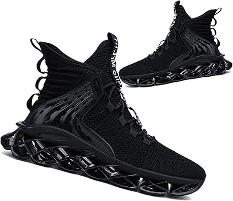 Hello MrLin Men's Running Shoes Non Slip Athletic Tennis Walking Blade Type Sneakers Hip on Amazon.ae - Price Tracker