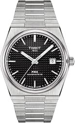 Tissot Men's PRX Swiss Automatic Dress Watch with Stainless Steel Strap, Grey, 12 (Model: T1374071105100), Grey - Best Deal Finder