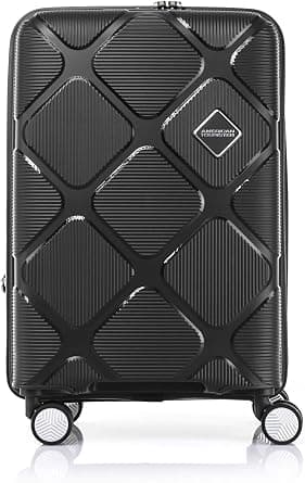 American Tourister Instagon Suitcase, 8 Spinner Wheels, Hard Top, Polypropylene, Pastel Green|DuoSaf Security Zipper|Lightweight|TSA 008 Lock|Shock Absorb Wheels|Expandable - 3 Years Global Warranty - Best Deal Finder