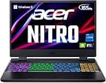 لابتوب ايسر نايترو 5 للالعاب بمعالج انتل كور i7-12700H ووحدة معالجة رسوميات انفيديا جيفورس RTX 3070 Ti، بشاشة 15.6 IPS QHD بتردد 165Hz، ذاكرة RAM 16GB DDR4 وهارد SSD 2TB مع كيبورد RGB وواي فاي 6 - دليلك لأفضل العروض