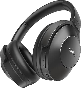 EarFun Wave Life Bluetooth Headphones, Hybrid Noise Cancelling Headphones, 4 Mics AI ENC, Deep Bass, Bluetooth 5.4, 60H Playtime, Multipoint Connection, App on Amazon.ae - Price Tracker