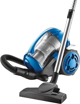 Black & Decker 2000w 1.8l corded vacuum cleaner, 289aw suction power multi-cyclonic bagless vacuum with hepa12 filter and 6 stage filtration, for quick and easy cleaning vm2825-b5 2 years warranty - Amazon.ae Price Tracker