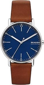 Skagen Signatur Three-Hand 40mm Minimalist Watch, Signatur Steel-Mesh Watch - SKW6577 - Best Deal Finder