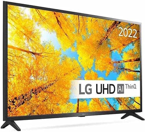 LG UHD 4K TV 43 Inch UQ75006 Series, Cinema Screen Design 4K Active HDR WebOS Smart AI ThinQ on Amazon.ae - Price Tracker