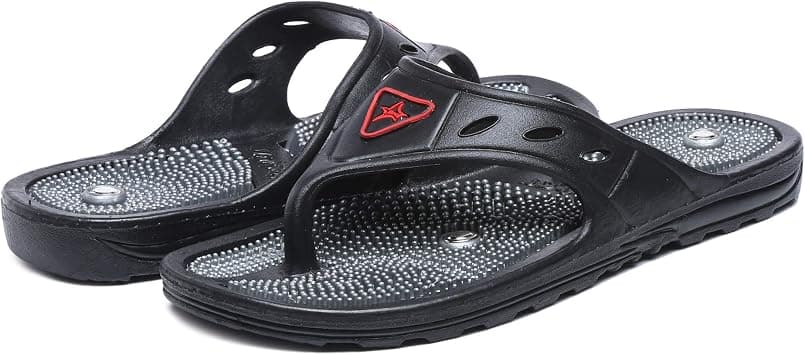 Medicated Acupressure Sandals for Women & Men —Plantar Fasciitis, Neuropathy & Arthritis Relief |Reflexology Massage|Shiatsu Acupoint | Heel & Back Pain Relief |Boost Circulation|Therapeutic Footwear على Amazon.ae - متتبع الأسعار