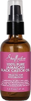 SHEA MOISTURE 100% Pure Jamaican Black Castor Oil, 1.6 fl oz (47 ml) on Amazon.ae - Price Tracker