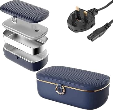 Aqua Arcade Electric Lunch Box, Premium Quality Electric Insulated Lunch Box Food Warmer Perfect for Picnics, Travelling, and On-site Lunch Break medium capacity 900ml on Amazon.ae - Price Tracker