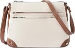 WESTBRONCO Crossbody Bags for Women, Medium Size Shoulder Handbags, Satchel Purse with Multi Zipper Pocket - Best Deal Finder