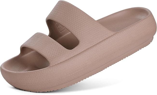 Shevalues Cloud Slides for Women with Arch Support Pillow Soft Slip on Sandals Lightweight Summer Slippers for Plantar on Amazon.ae - Price Tracker