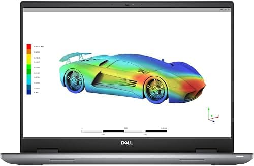 Dell Precision 7770 Mobile Workstation - 17.3" FHD AG Display - Intel Core i7-12850HX 16-Core (12th Gen) - 512GB SSD - 64GB RAM - NV RTX A5500 (16GB GDDR6) - Win11P على Amazon.ae - متتبع الأسعار