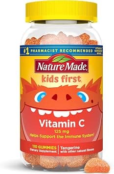Nature Made Kids First Vitamin C Gummies, Dietary Supplement for Immune Support, 110 Gummies, 110 Day Supply - Best Deal Finder