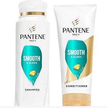 Pantene Pro-V Smooth & Sleek Duo Set Shampoo & Conditioner 12-12.6 Fl Oz on Amazon.ae - Price Tracker