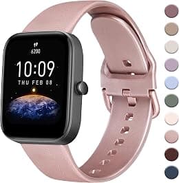 AK Band for Amazfit GTS 4 / GTS 4 Mini / GTS 3 / GTS 2 / GTS 2e / GTS 2 mini / GTS / GTR mini Bands, 20mm Soft Replacement Sport Strap for Amazfit Bip 3 / Bip 3 Pro / Bip U Pro / Bip / Bip Lite / Bip - Best Deal Finder