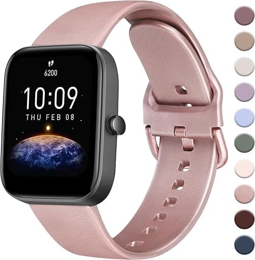 AK Band for Amazfit GTS 4 / GTS 4 Mini / GTS 3 / GTS 2 / GTS 2e / GTS 2 mini / GTS / GTR mini Bands, 20mm Soft Replacement Sport Strap for Amazfit Bip 3 / Bip 3 Pro / Bip U Pro / Bip / Bip Lite / Bip on Amazon.ae - Price Tracker
