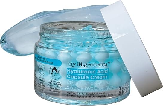 masque BAR My Ingredients Hydrating Capsule Cream Face Moisturizer, Hyaluronic acid based moisturizer, Boba face cream with Niacinamide, Korean skin care 50ml on Amazon.ae - Price Tracker