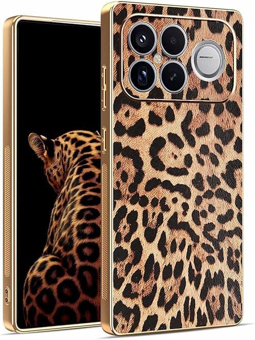 UPLAI Leopard Case for Xiaomi Poco F8 Ultra 5G Cute Luxury Cheetah Print Soft TPU Bumper, Slim Hard PC All-inclusive Lens Shockproof Cover, Girly Aesthetic Design, Leopard on Amazon.ae - Price Tracker