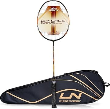 LI-NING G-Force 5900 Superlite Strung Badminton Racquet 5U G6 على Amazon.ae - متتبع الأسعار
