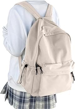Middle School Backpack for Teen Girls,Cute College Backpack for Women,High School Bag,Casual Travel Rucksack,Bookbag - Amazon.ae Price Tracker