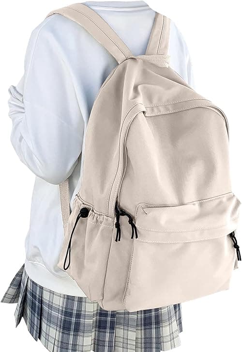 Middle School Backpack for Teen Girls,Cute College Backpack for Women,High School Bag,Casual Travel Rucksack,Bookbag on Amazon.ae - Price Tracker