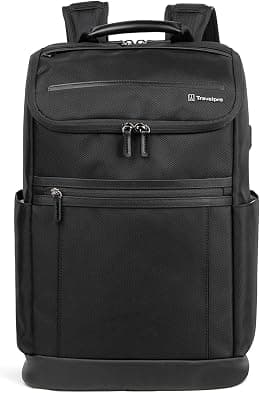 Travelpro unisex-adult Crew Executive Choice 3 Carry on Medium Top Load Backpack Fits Up to 15.6” Laptops and Tablets, Usb a and C Ports Backpack - Best Deal Finder