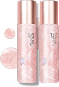 Glow Makeup Setting Spray, Shimmer Dewy Hydrating Setting Spray for Makeup Glowing Long-Lasting Radiant Finish, Lightweight Formula, All-Day Wear, 4 Fl Oz on Amazon.ae - Price Tracker