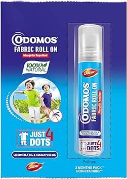 Odomos Mosquito Repellant Fabric Roll on -8ml ( ) - Amazon.ae Price Tracker