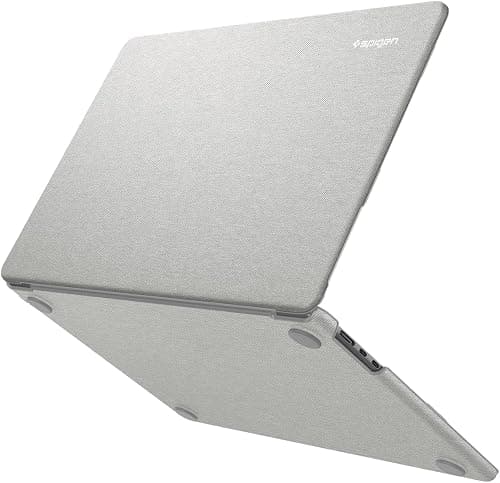Spigen Urban Fit for MacBook Air 13 inch case M5/M4/M3/M2 2026/2025-2022 Protective Hard Shell Premium Fabric Cover 13.6 inch A3449, A3240, A3113, A2681 - Heather Gray on Amazon.ae - Price Tracker