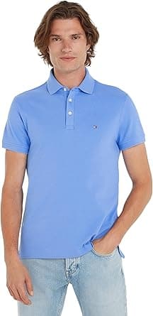 Tommy Hilfiger mens 1985 SLIM POLO Polo Shirt on Amazon.ae - Price Tracker