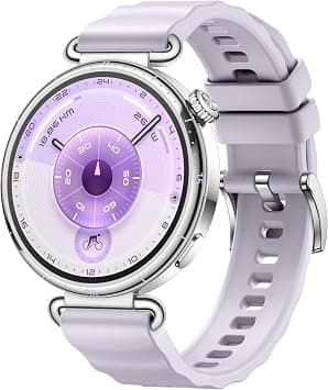 HUAWEI WATCH GT 6 Smart Watch, 41mm, upto 21 days battery life, GPS Smart Watches with 100+ Sports Mode, Cycling, iOS & Android Compatible, Emotional Wellbeing, Health Monitoring, Purple on Amazon.ae - Price Tracker