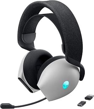 Alienware Dell Tri-Mode Wireless Gaming Headset AW725H - Lunar Light على Amazon.ae - متتبع الأسعار
