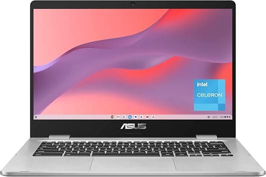 ASUS C424MA-AS48F Chromebook C424, 14.0" 180 Degree FHD NanoEdge Display, Intel Dual Core Celeron Processor, 4GB LPDDR4 RAM, 128GB Storage, Silver Color, C424MA-AS48F on Amazon.ae - Price Tracker